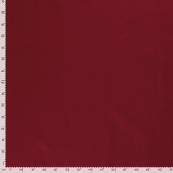 Baumwollstoff Fahnentuch Cretonne *Marie* Uni - weinrot