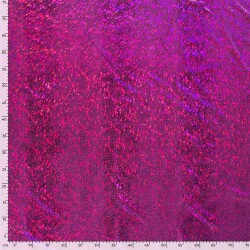 Folienjersey Schlangenmuster Uni - pink