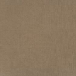 Musselin Uni *Marie* - dunkel beige