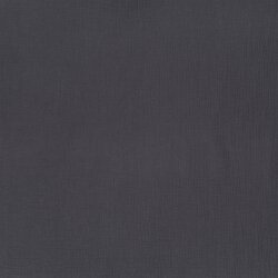 Musselin Uni *Marie* - rauch grau