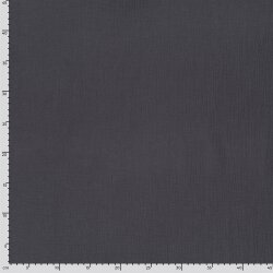 Musselin Uni *Marie* - rauch grau