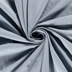 Baumwolljersey *Mila* Uni - hell jeansblau