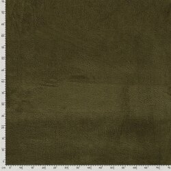 Bambus Frottee Uni *Marie* - olive