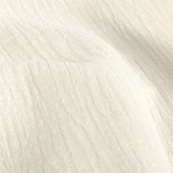 Musselin Slub *Marie* - wollweiss