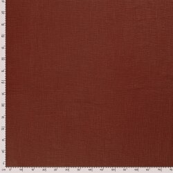 Musselin Slub *Marie* - schokobraun
