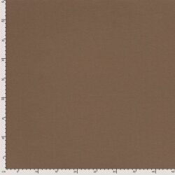 French Terry Uni *Gaby* Bio~Organic - taupebraun