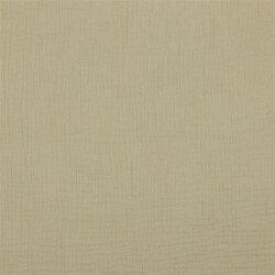 Musselin Uni *Gerda* BIO~Organic - dunkelbeige