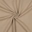 Musselin Uni *Gerda* BIO~Organic - dunkelbeige