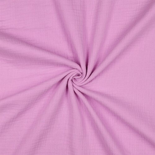 Musselin Uni *Gerda* BIO~Organic - hellpink
