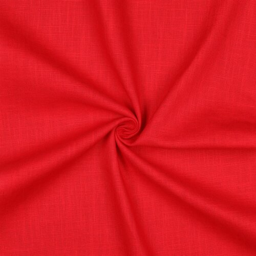 Leinen *Vera* vorgewaschen - rot