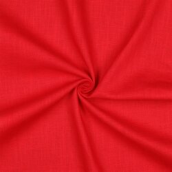 Leinen *Vera* vorgewaschen - rot