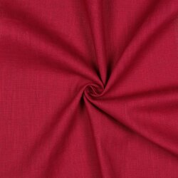Leinen *Vera* vorgewaschen - kirsche