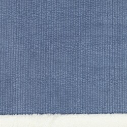 Cordstoff mit Fellabseite - jeansblau
