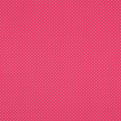 Baumwollpopeline 2mm Punkte - pink