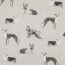 Canvas Digital Hunde - creme