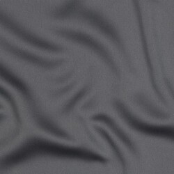 Mikrofaser Satin "Royal" - kieselgrau