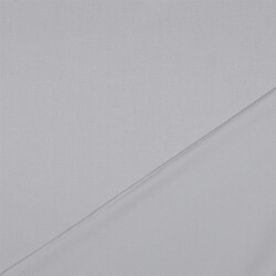 Baumwollsatin Stretch *Vera* - grau