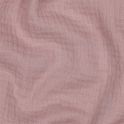 Dreilagiger Baumwoll Musselin Bio~Organic - altflieder