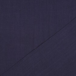 Viskose Leinen Soft - dunkelblau