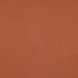 Musselin Uni *Vera*  - cognac