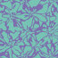 Musselin Blüten - mint