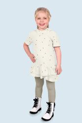 Musselin kleine Bienchen - creme
