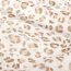 Musselin Digital Leopunkte - creme