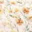Musselin Digital Herbstwiese - creme