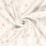 Musselin Digital süsse Kuscheltiere - creme