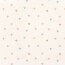 Musselin Digital bunte Aquarell Herzen - creme