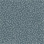 Baumwollpopeline Punkteregen - schattenblau