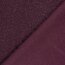 Bouclé Mantelstoff *Marie * Uni - aubergine