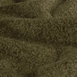 Bouclé Mantelstoff *Marie * Uni - taupe