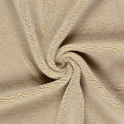 Bouclé Mantelstoff Kuschel *Marie * Uni - hellbeige