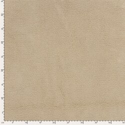 Bouclé Mantelstoff Kuschel *Marie * Uni - hellbeige