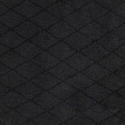 Teddystoff DIAMOND - dunkelgrau