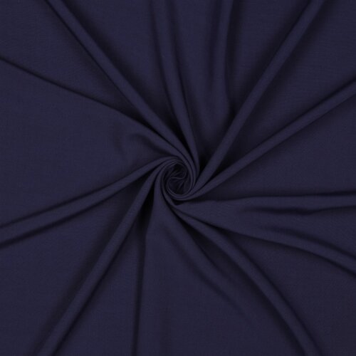 Viskose Lenzing 100% EcoVera™ - dunkelblau