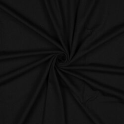 Baumwolljersey 100% Organic - schwarz