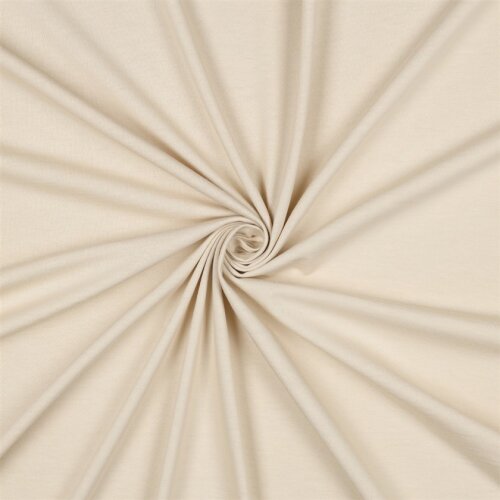 Baumwolljersey 100% Organic - hellsand