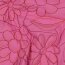 Steppstoff Baumwolle Blumen - pink