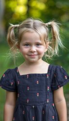 Musselin Bestickt kleine Tulpen - natur