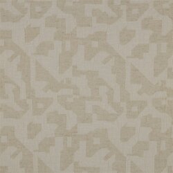 Leinen Jacquard Muster - natur