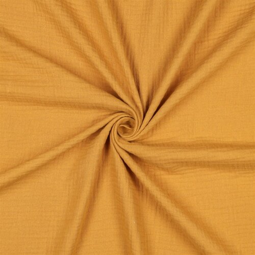 Musselin Uni *Gerda* BIO~Organic - altorange