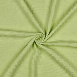 Musselin Uni *Gerda* BIO~Organic - hellkiwi