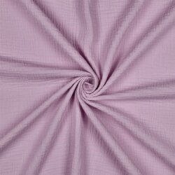 Musselin Uni *Gerda* BIO~Organic - hellmauve