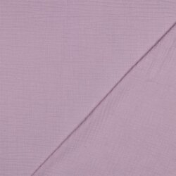 Musselin Uni *Gerda* BIO~Organic - hellmauve
