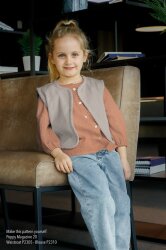 Musselin Uni *Gerda* BIO~Organic - hellmauve