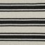 Jacquard Strickstoff Streifen - schwarz