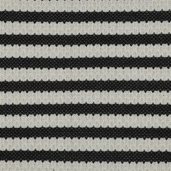 Jacquard Lurex  Waben Strickstoff - schwarz