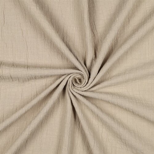 Musselin Slub - hellsand